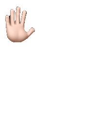 Waving hand
